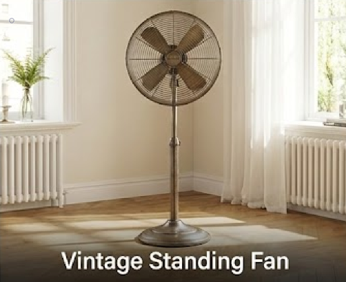 Vintage Standing Fan